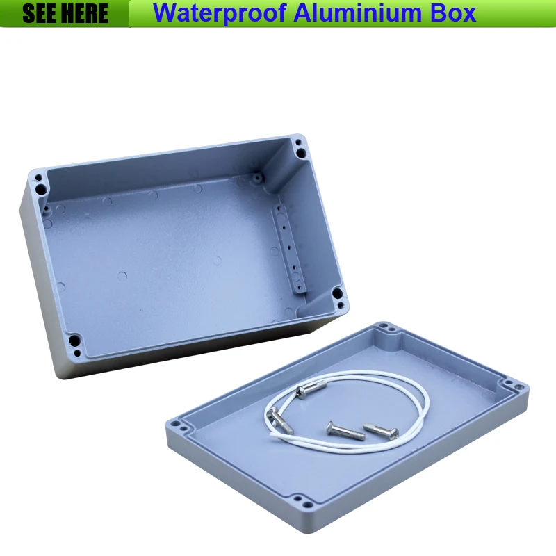 Водонепроницаемая коробка небольшого размера IP66 алюминиевая водонепроницаемая
