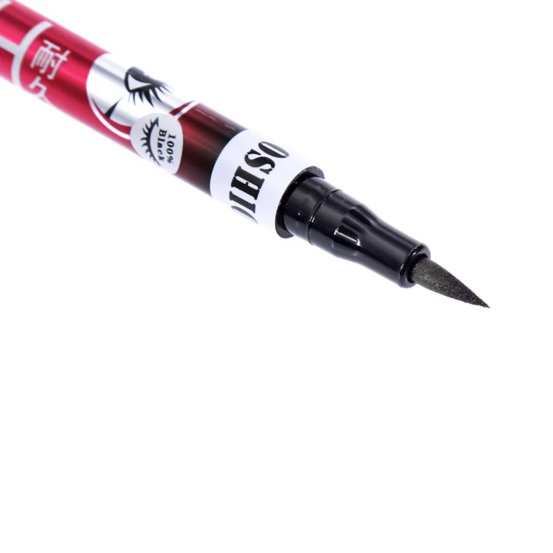 Жидкая матовая подводка для глаз водостойкий пигмент 4 цвета черный синий