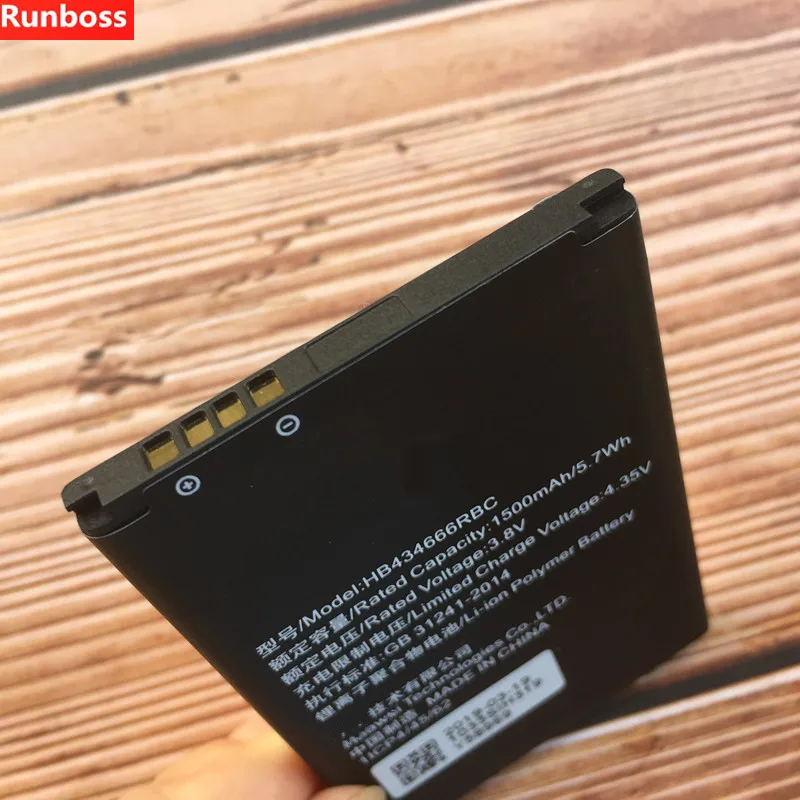 Для HUAWEI E5573S 856/852/853 HB434666RBC Wifi аккумуляторная литий ионная Встроенная полимерная