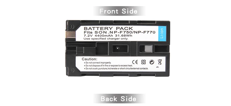 Батарея NP F750 NP-F770 F730 F770 для sony NP F960 F970 NP-F770 F550 CCD-TRV58 TRV110K TRV26E V1J z1 TRV36 TR917 4400 мА-ч