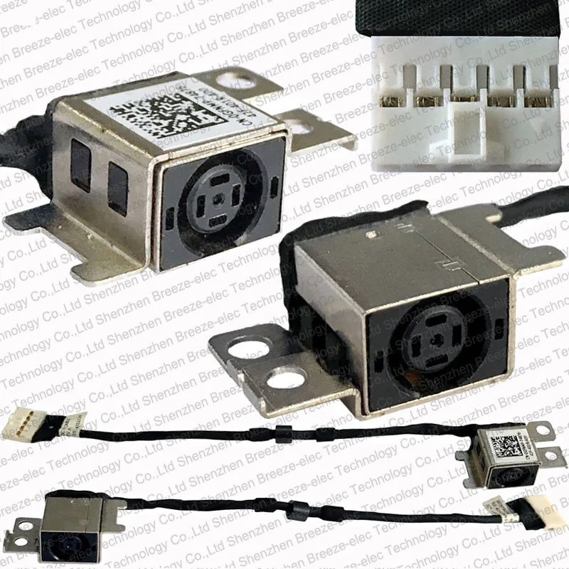100% оригинальный новый разъем питания постоянного тока для ноутбука проводной
