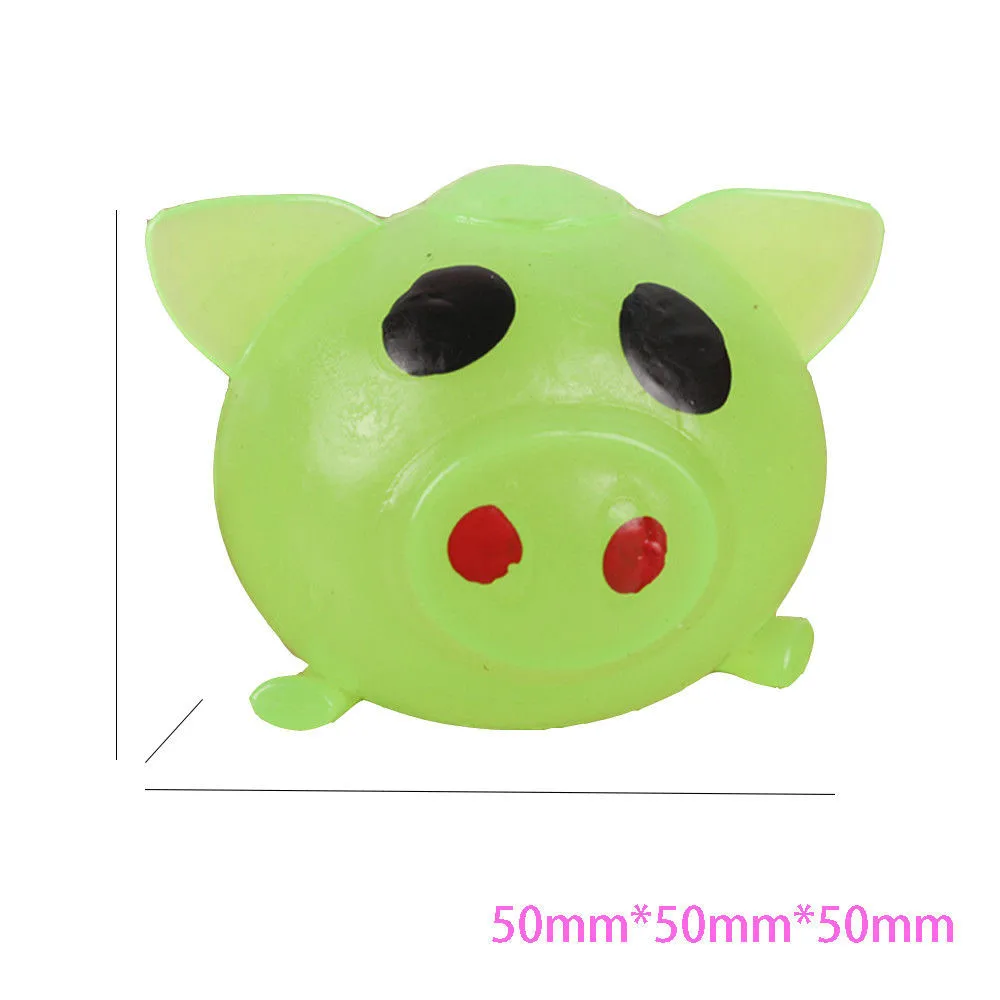 2018 Новый стиль 1 шт. антистрессовая декомпрессия Splat Ball Pig Toys Vent Toy Smash различный s