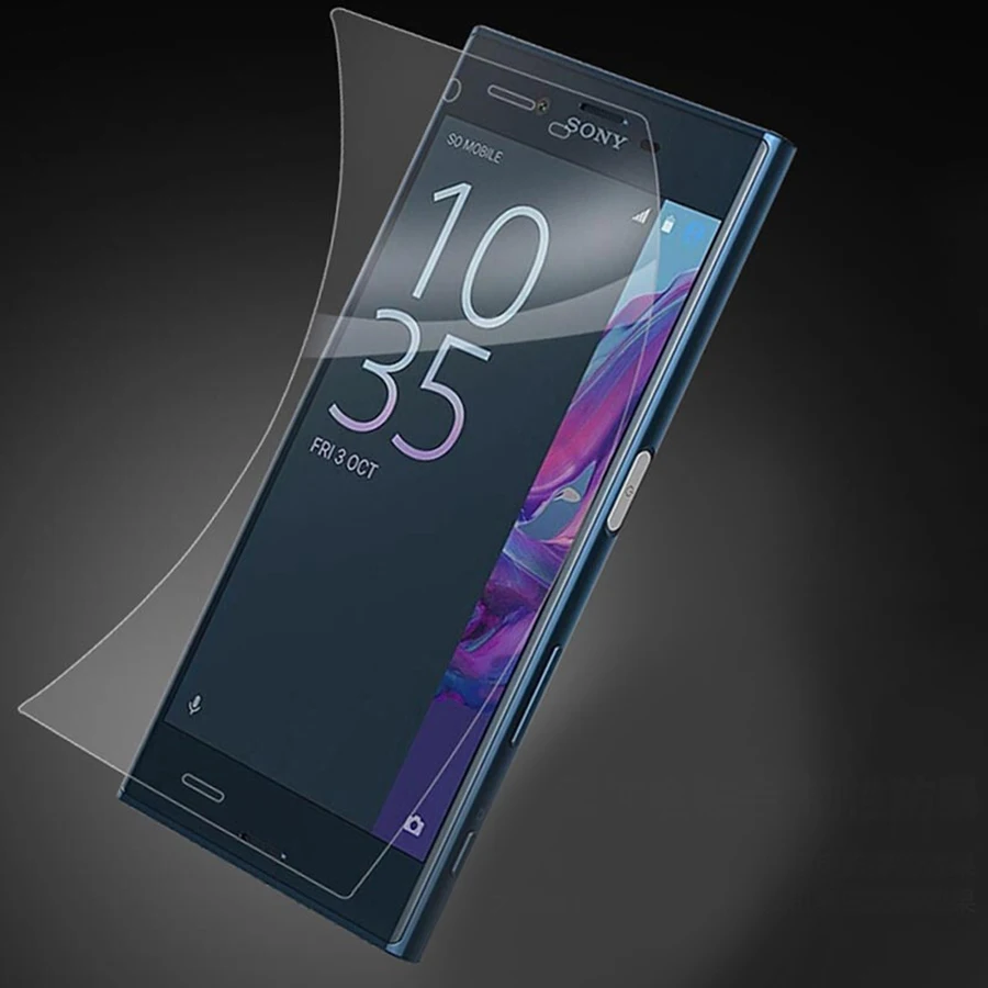 Защитная пленка на весь экран для sony Xperia XZ4 XA3 1 10 5 XZ3 XZ XZ2 Premium XZ1 Compact XA2 Plus ультра силиконовая Гидрогелевая пленка