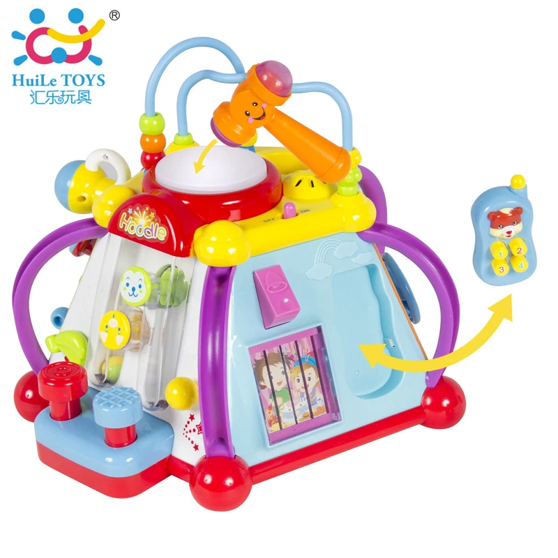 Детские Игрушечные Музыкальные инструменты куб деятельности игровой центр с