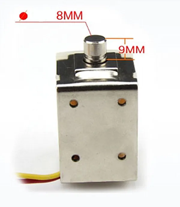Мини электрический Болтовой замок 12 В постоянного тока/фотомагнитный
