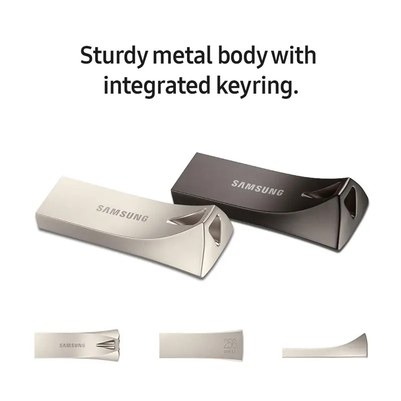 SAMSUNG USB3.1 Flash Drive Pendrive 256GB 128GB 300MB/s Metal Flash Memory Stick 64GB 32GB 200MB/s Mini Pen Drive USB Key U Disk