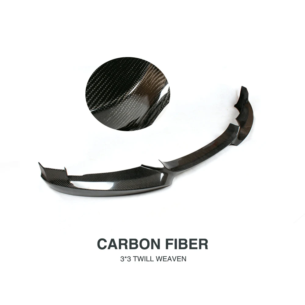 M1 E82 Carbon Fiber Front Lip Bumper Diffuser For BMW 1 Series 120i 130i 135i M Sport Coupe Convertible 2-Door 2008-2013 | Автомобили и
