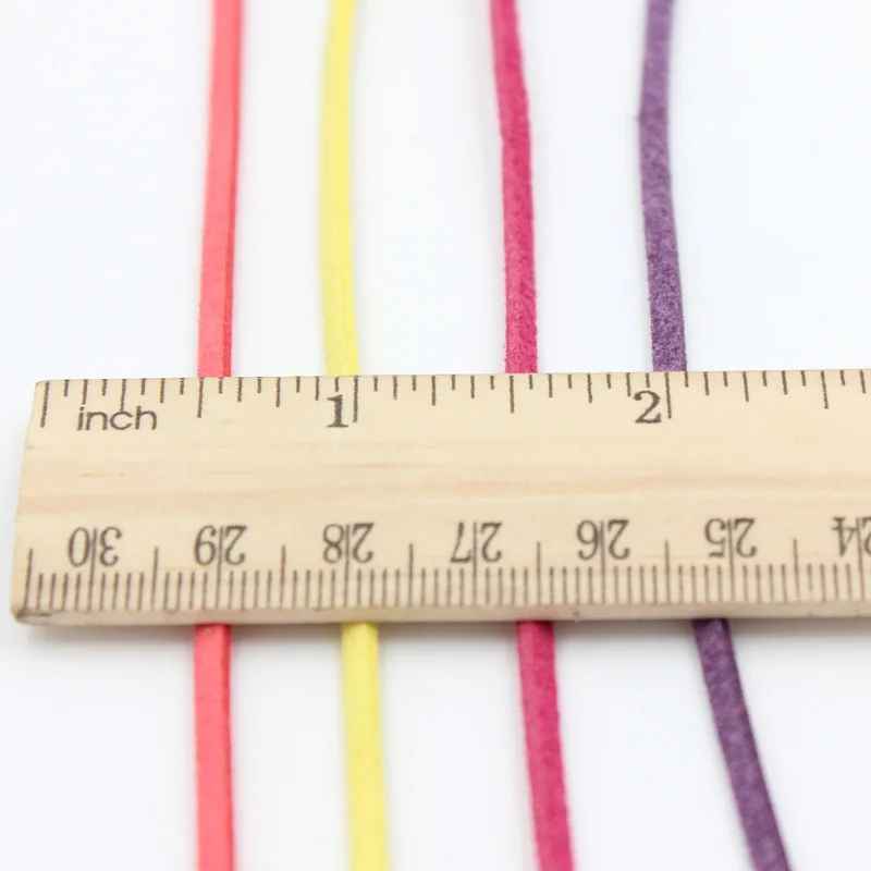 15 ярдов 2 6 мм ширина мягкая текстура ожерелье веревка браслеты шнуры ловец снов