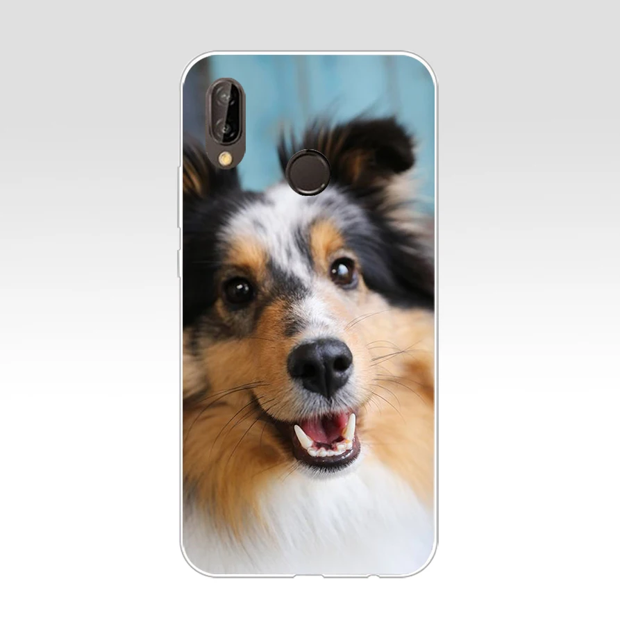 165AQ sheltie Soft Silicone Tpu Cover Case for huawei Nova 3 3i p smart | Мобильные телефоны и аксессуары