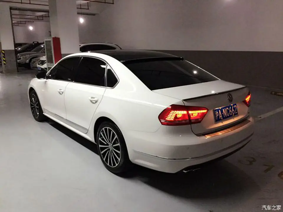Использовать для volkswagen passat nms спойлер 2013-2016модель passat спойлер Высокое качество ABS Материал заднее крыло автомобиля праймер цвет спойлер