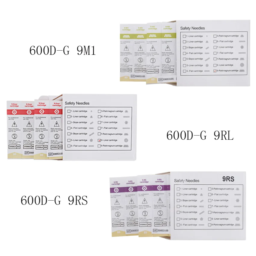 50 шт. одноразовые иглы для макияжа бровей и губ|Иглы тату| |