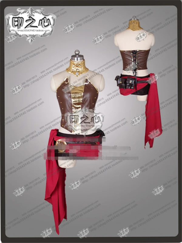

Anime Pyrrha Nikos Any Size Cosplay Costume Shirt+Dress+Gloves A