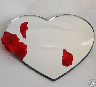 

mirrored heart acrylic cake board plate base ,3D acrylic mirrored acrylic coaster Placemats