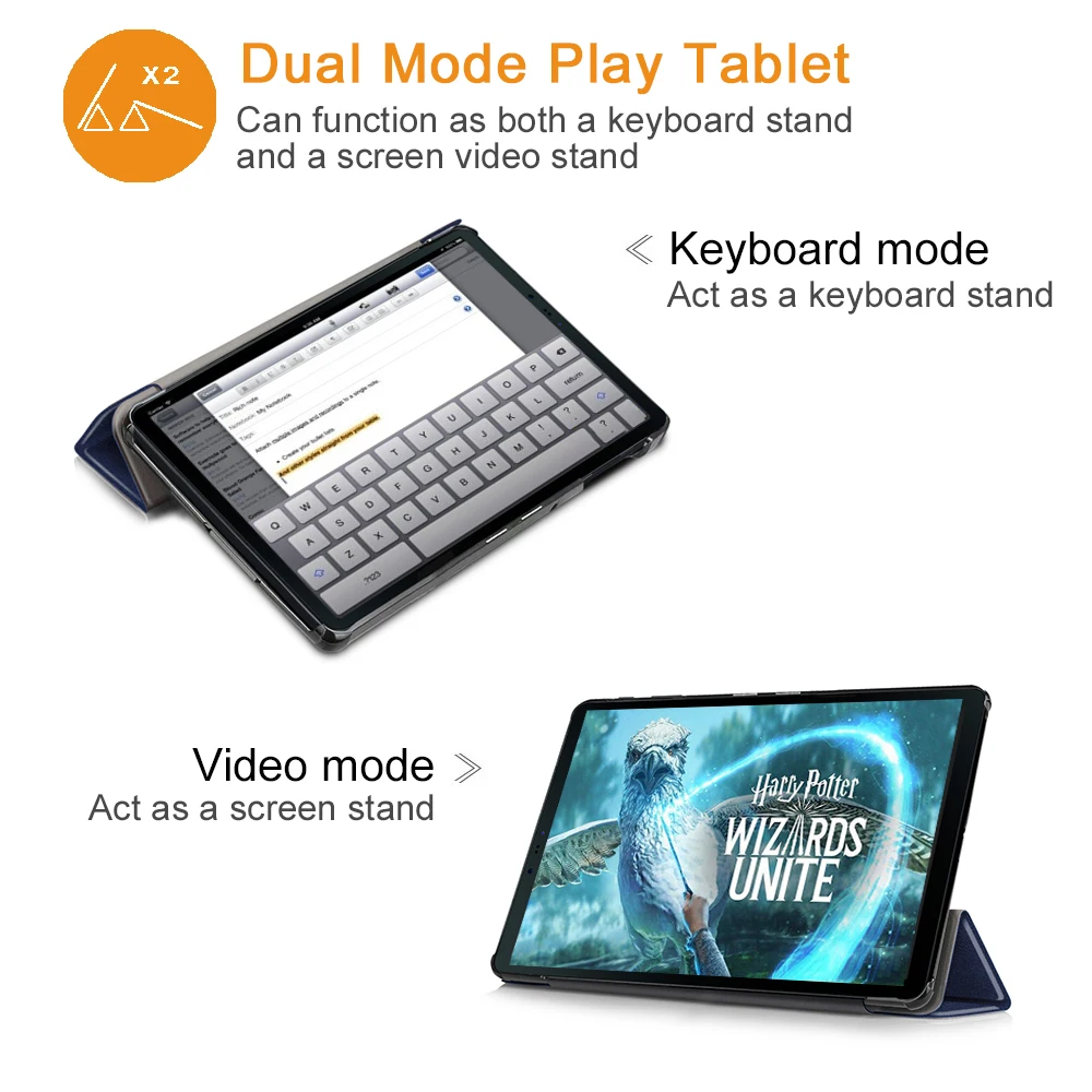 Чехол для Samsung Galaxy Tab S4 10 5 тонкий чехол искусственная кожа складная подставка