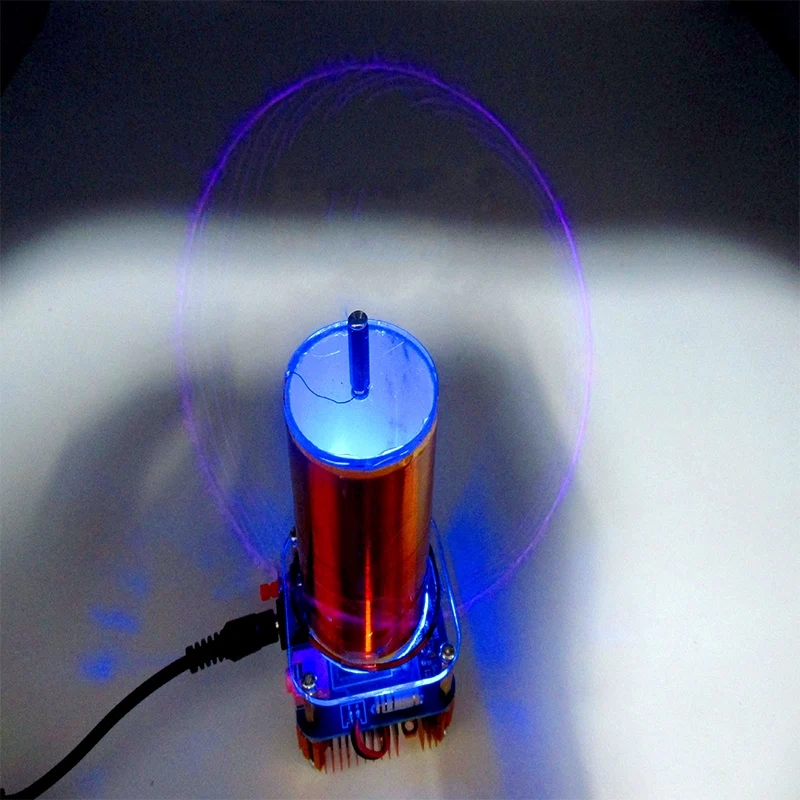 Diy наборы 30 Вт мини музыкальный рандомный генератор Tesla дуговой усилитель