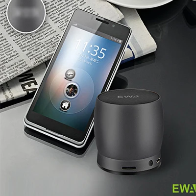 Black EWA A150 музыкальный плеер портативный динамик s мини беспроводной Bluetooth Динамик ручной Стерео тяжелый бас Саундбар беспроводной динамик s - Цвет: Black