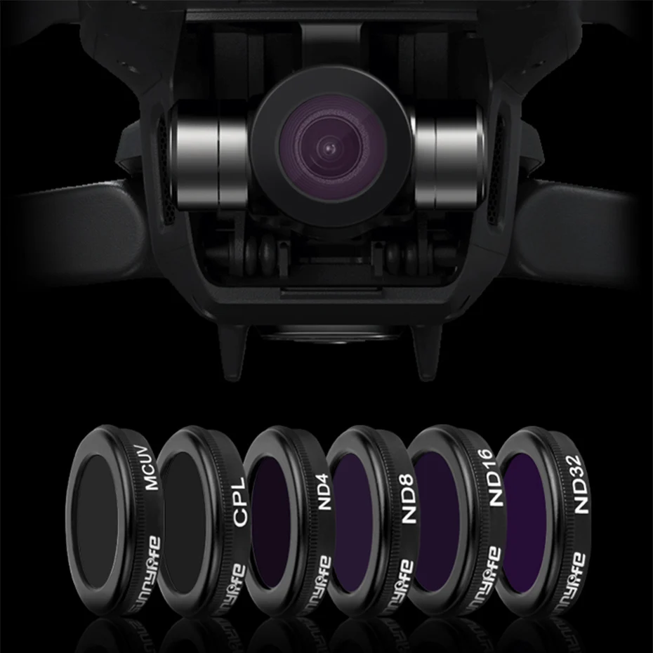 Комплект фильтров для камеры Mavic 2 Zoom многослойная пленка с нейтральной