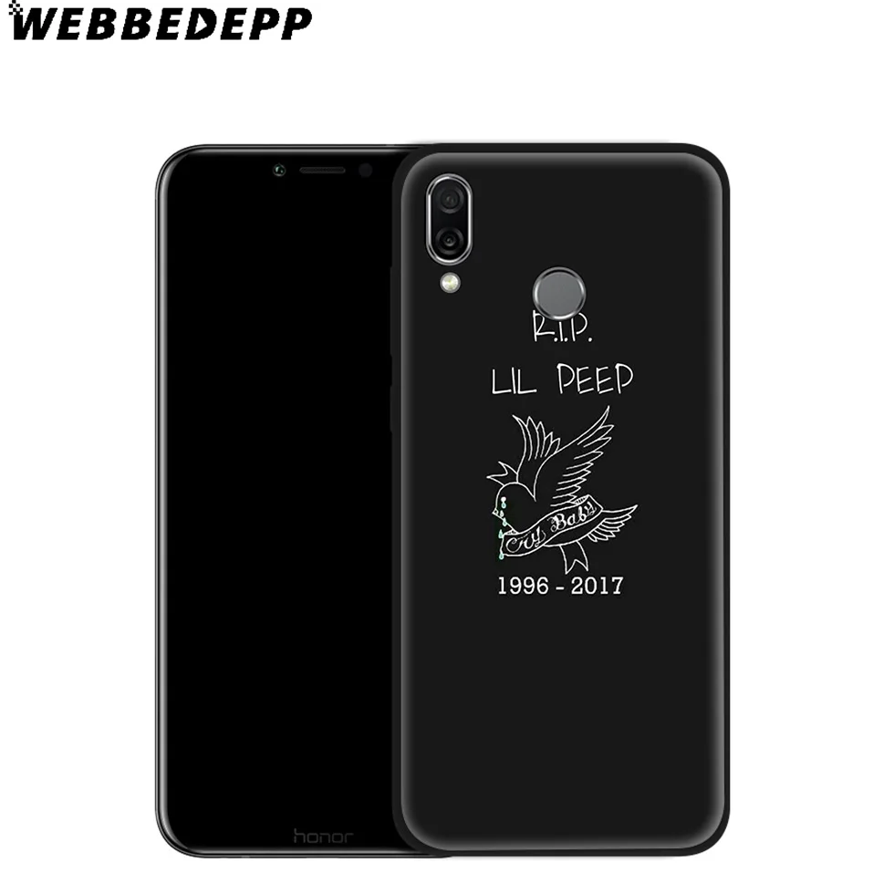 WEBBEDEPP Lil Peep Rip Singer мягкий чехол для Huawei Mate Honor 20 6A 7A 7C 7X 8 9 9X 10 View Lite Pro 30 |