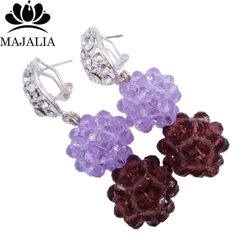 Модные Классические нигерийские Свадебные ювелирные изделия Majalia ожерелье из