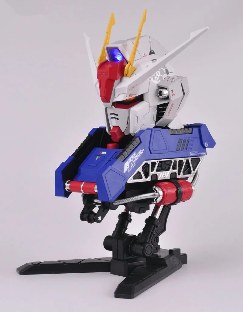 BTF модель 1/24 GAT-X 105 Strike Gundam большой головы бюст Портрет с светодиодный свет