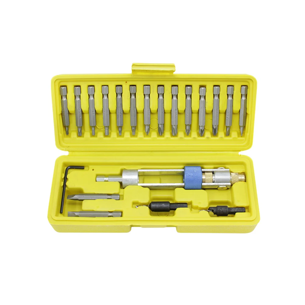 20 шт. Вращающаяся головка инструменты для быстрорежущей отвертки с зенкером