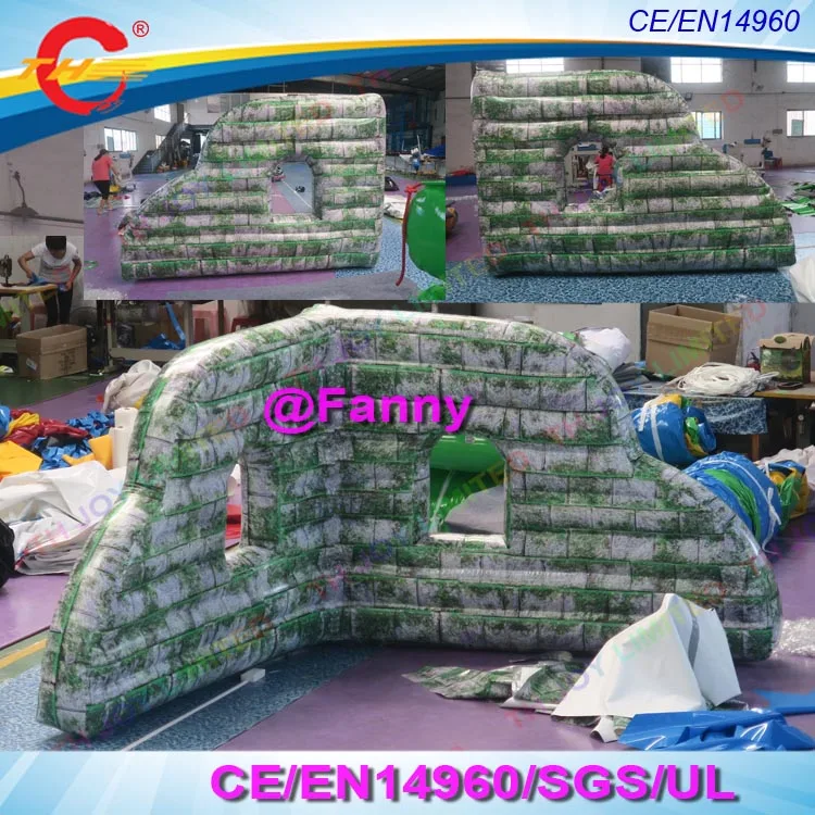 W форма военные надувные стены бункеры армии Пейнтбол для взрослых или