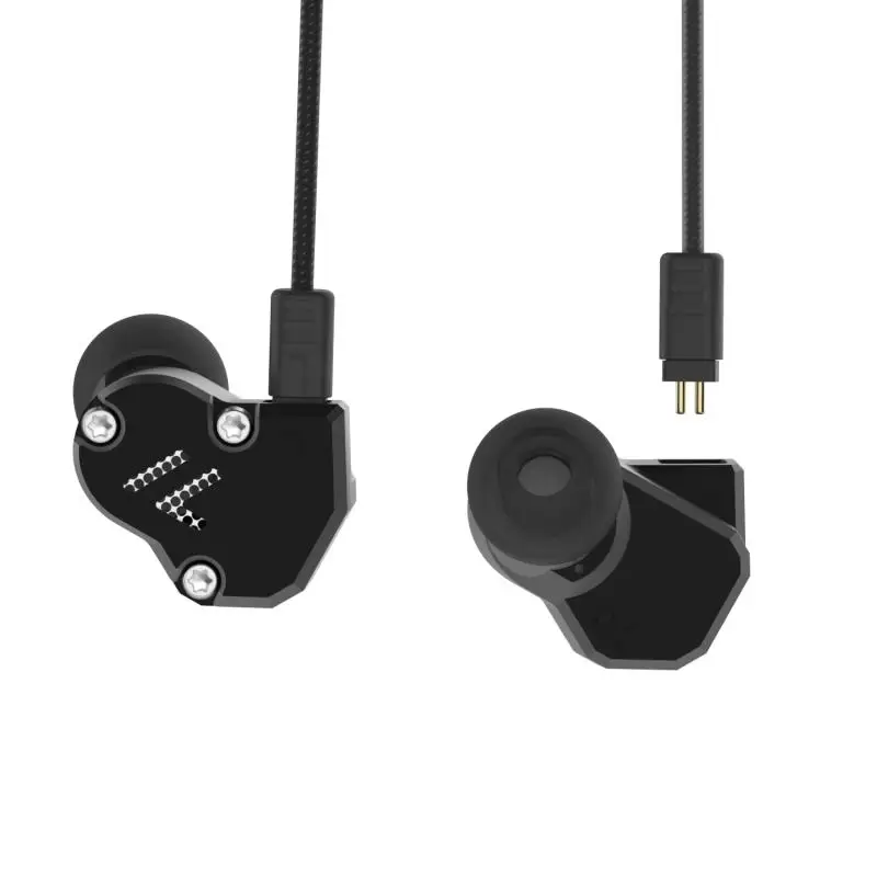 Новейшая гибридная технология Revonext QT2 2DD + 1BA наушники HIFI Bass Monito для бега