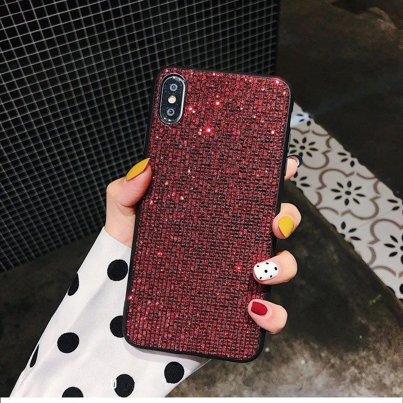 Стразы, блестящий чехол для телефона для iphone XS MAX XR X 7 8 Plus 6 6s, Мягкий Силиконовый ТПУ чехол s, алмазная сексуальная девушка, красивый чехол