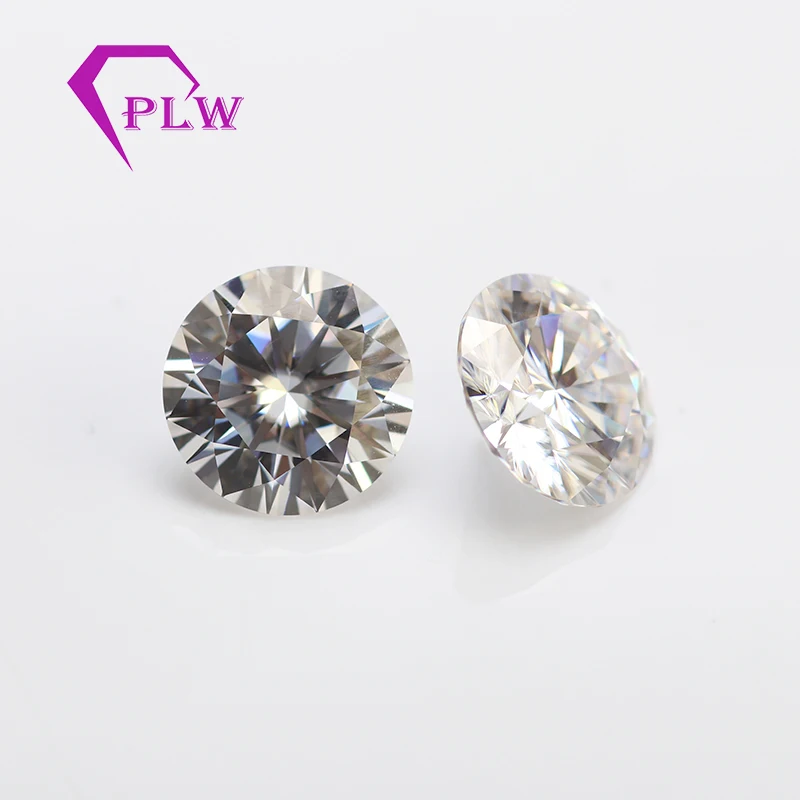 Отличное качество GH цвет 1 карат 6 5 мм шт/шт VVS искусственный бриллиант круглой