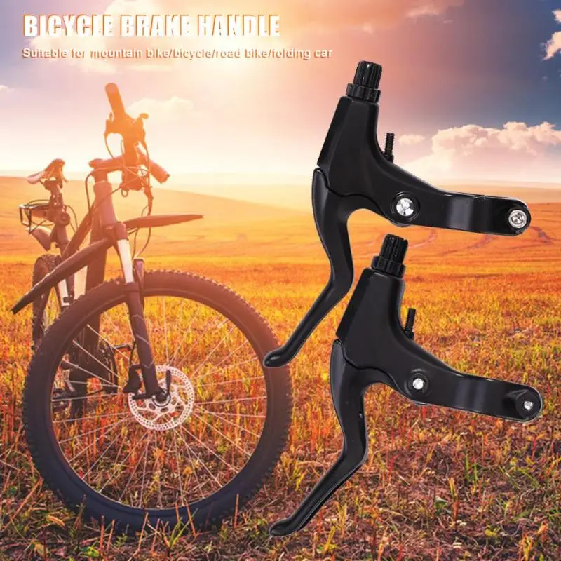 1 пара алюминиевый сплав MTB велосипед дисковые Тормозные ручки ручка