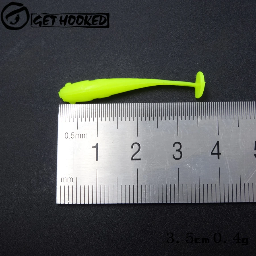 Микро Мини мягкая искусственная рыболовная приманка гольян 3 5 см 0 4 г 10 шт. червь с