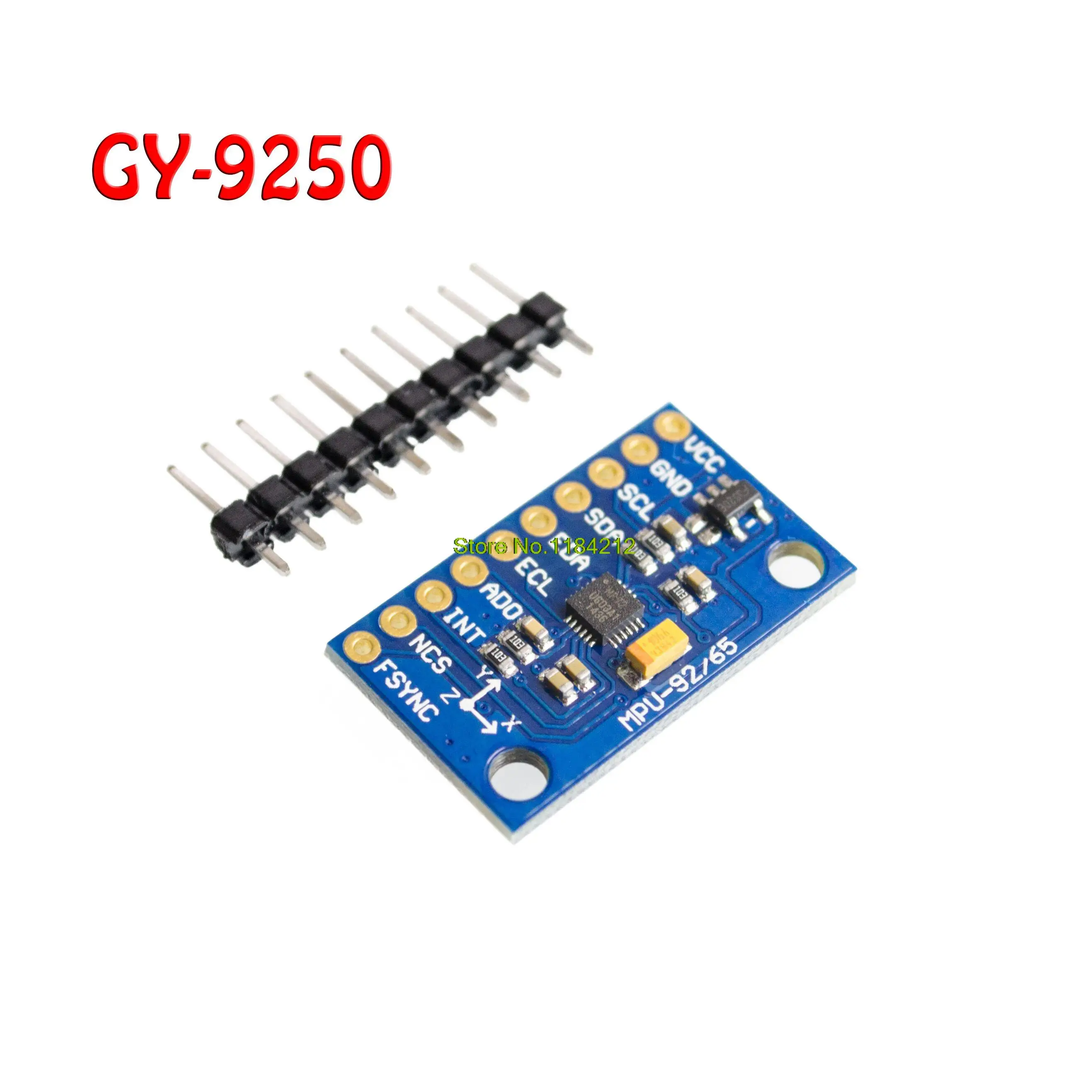 1 шт. SPI IIC/I2C GY-9250 MPU 9250 MPU-9250 9-осевое отношение + гироскоп акселератор магнитометр