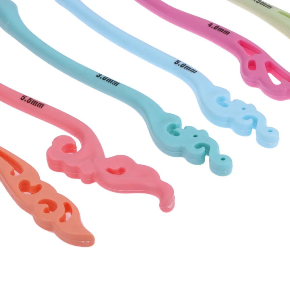 Набор крючков для вязания 8 цветов|crochet hooks needles|knitting needlesset sewing |