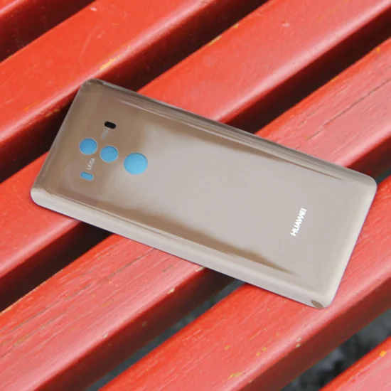 Brown Чехол для задней батареи huawei, чехол для huawei mate 10 Pro mate 10 Pro, чехол для задней панели со стеклом - Цвет: Brown