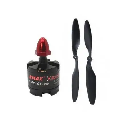 

Emax Mulit rotor MT2213 935KV plus бесщеточный двигатель с резьбой 1 пара 1045 Пропеллер для многовинтовых квадрокоптеров