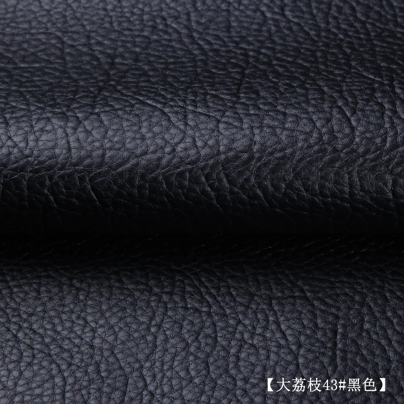 number43black SICODA 50x138 см мягкая сумка кожаная ткань жесткая сумка искусственная кожа кровать diy Ручная личи зернистая кожа Диван Ткань - Цвет: number43black