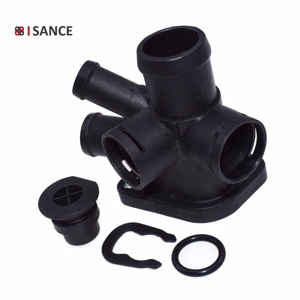 Термостат ISANCE корпус охлаждающей жидкости воды хладагент шланг фланец 037121144J