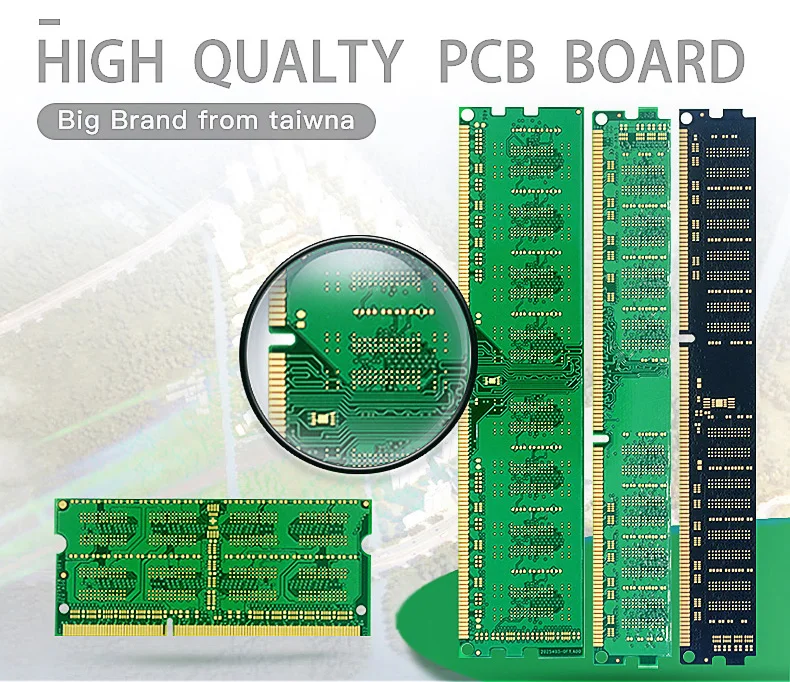 Новая настольная станция памяти DDR3 4 Гб 1600 МГц PC3L 240pin 1,35 V без ecc ram