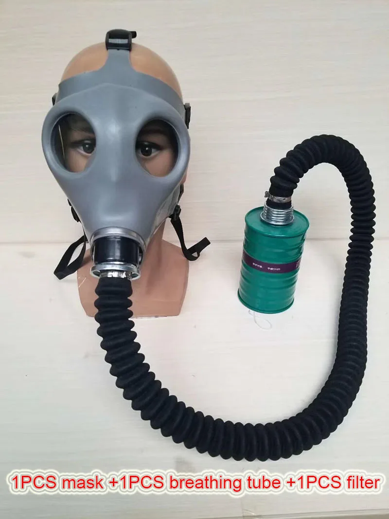 1 set of masks ZA 6800 респиратор, противогаз, высокое качество, без запаха, Очаровательная Антивирусная полная маска для нескольких токсичных газов, спрей, противогаз - Цвет: 1 set of masks