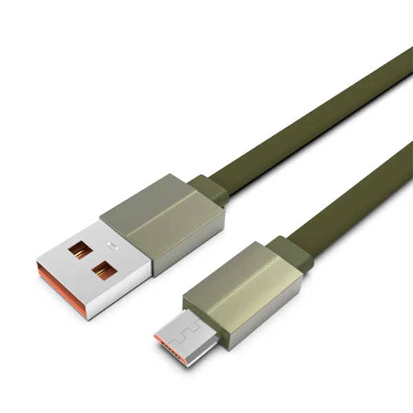 Армейский зелёный 2 м/3 м 3A Micro USB кабель для быстрой зарядки и Microusb Зарядное устройство Шнур для samsung S7 Xiaomi Redmi Note 5 Pro 4 планшет кабели для мобильных телефонов - Цвет: Армейский зелёный