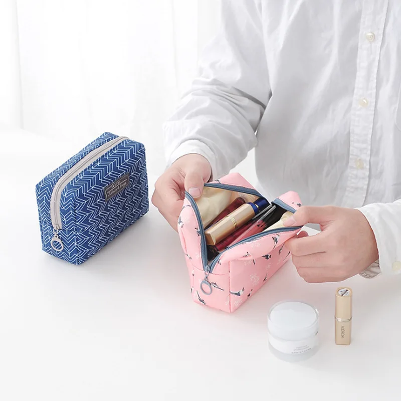 Модные из полиэстера на молнии сумка для хранения девушек дорожных