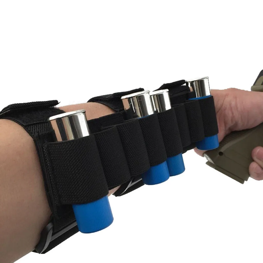 Hunting Shotgun Shell Tactical Conveyor 8 rounds Shooters Sleeve Forearm Mag Bag Pro Airsoft gun accessories | Спорт и развлечения