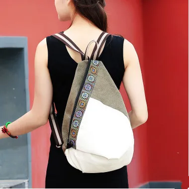 Красивые винтажные женские рюкзаки с цветочной вышивкой! Популярный вышитый