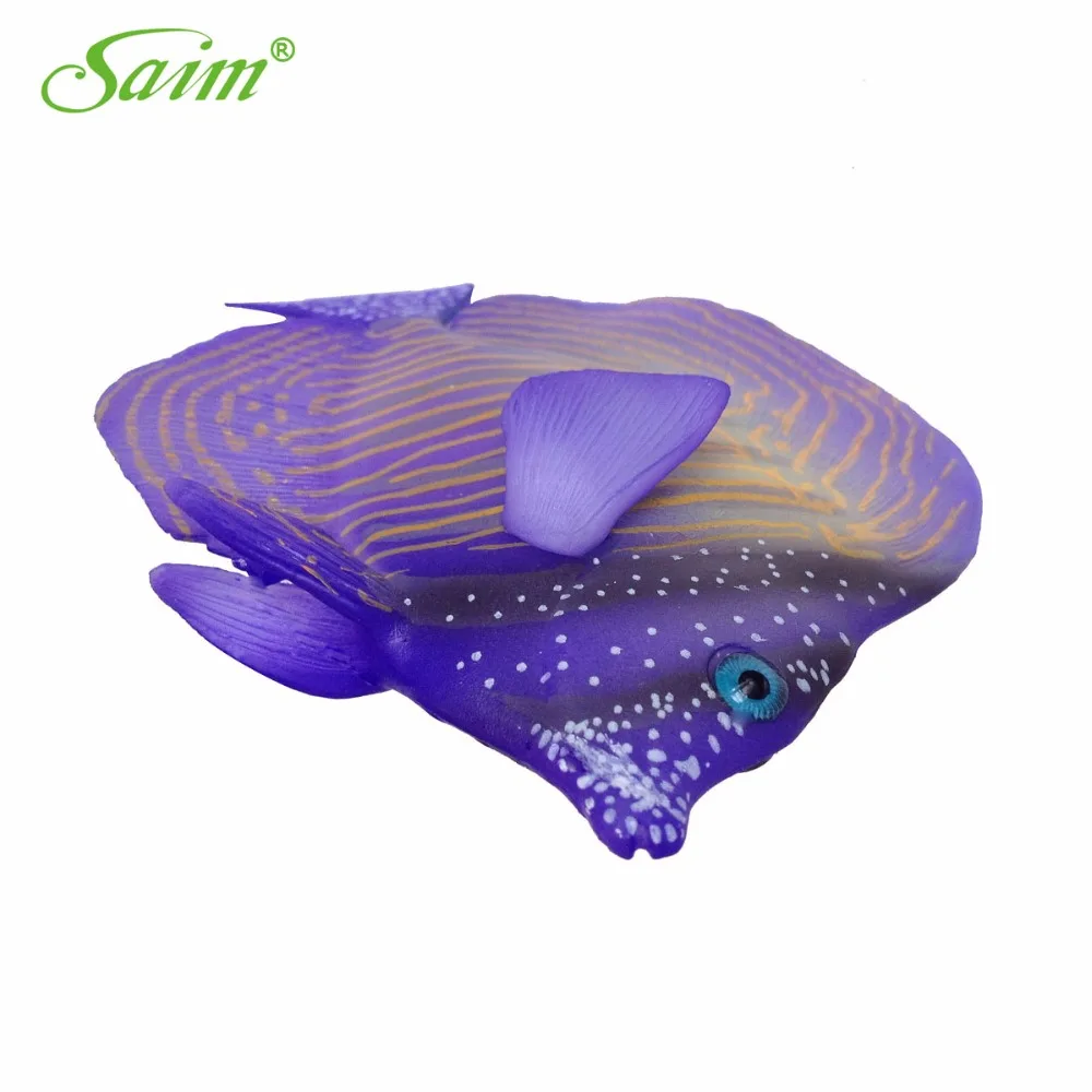 3 5 &quotПлавающие рыбки украшения для аквариума искусственные резиновые полоски