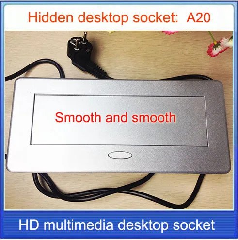 Штепсельная вилка ЕС настольная розетка/Скрытая/амортизирующая пружина