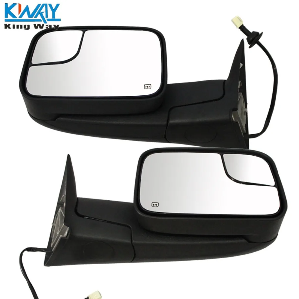 Для 98 01 Dodge Ram 1500 02 2500 3500 Flip Up Power + боковое буксирное зеркало с подогревом|towing