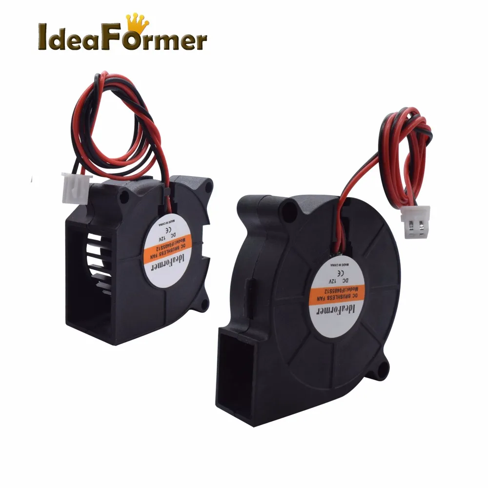 Запчасти для 3D-принтера Reprap охлаждающий вентилятор 2-контактный Dupont 50x50x1 5 мм/40x40x20