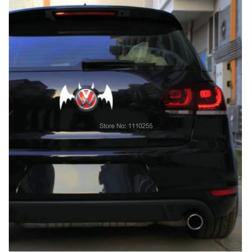 Алиавто Стайлинг забавная летучая мышь стикер автомобиля и наклейка логотип