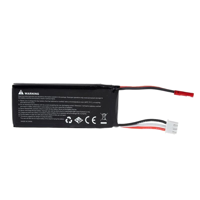AINY 2pcs запасные 7 4 V 610mAh литий полимерный Батарея для Hubsan X4 H502S H502E FPV RC Квадрокоптер