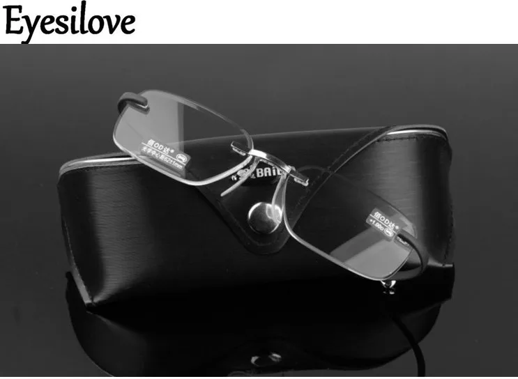 Eyesilove TR90 гибкие очки для чтения без оправы модные очки для чтения без оправы очки для чтения анти-синие линзы Степень+ 1,0 до+ 4,0